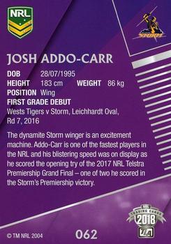 2018 ESP Traders #062 Josh Addo-Carr Back